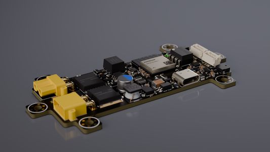 JFBMS Master BMS board, front-left view