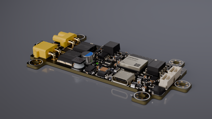JFBMS Master BMS board, front-right view