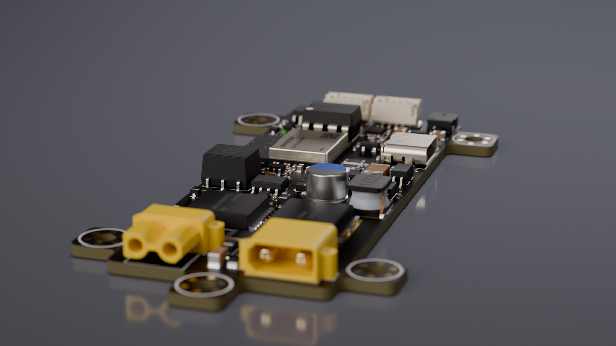 JFBMS Master BMS board, connector side