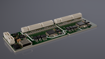 JFBMS Slave BMS module, front-left view